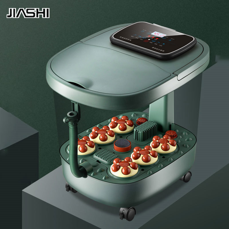 JIASHI Fully automatic footbath footbath footbath footbath household electric massage heated footbath bucket wholesale gift ราคา 1,780 บาท*ส่งฟรี