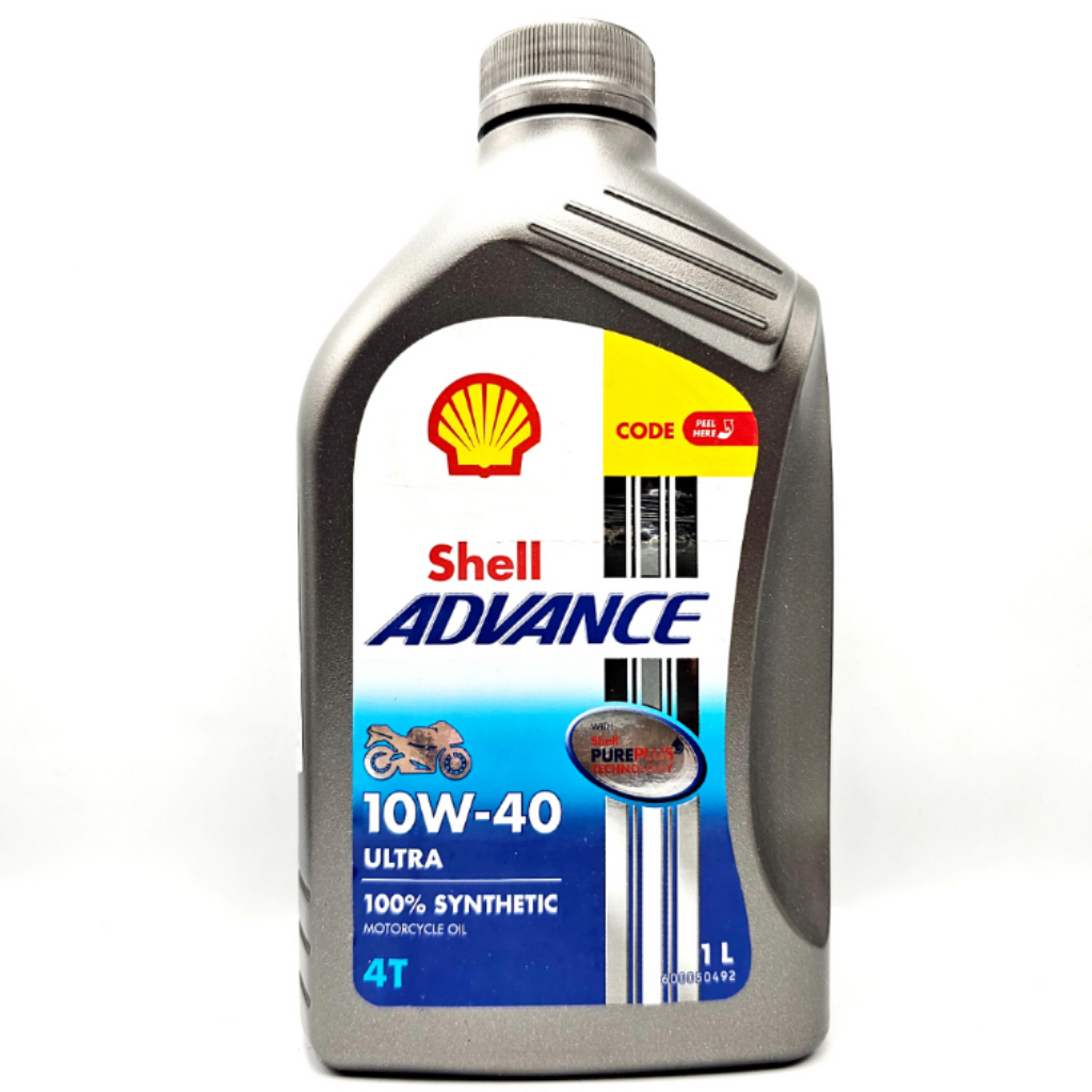 Shell 9H Nhớt Xe Số, Côn Tay Shell Advance Ultra 10W40 1L