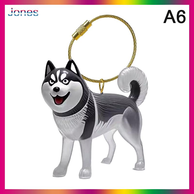 Jones Rõ ràng Puppy tóc tưởng niệm lưu niệm viên nang pet của chó lông container tự làm mặt dây chuyền Keychain trang trí vật nuôi những người yêu thích nhà hiển thị Quà Tặng - 9