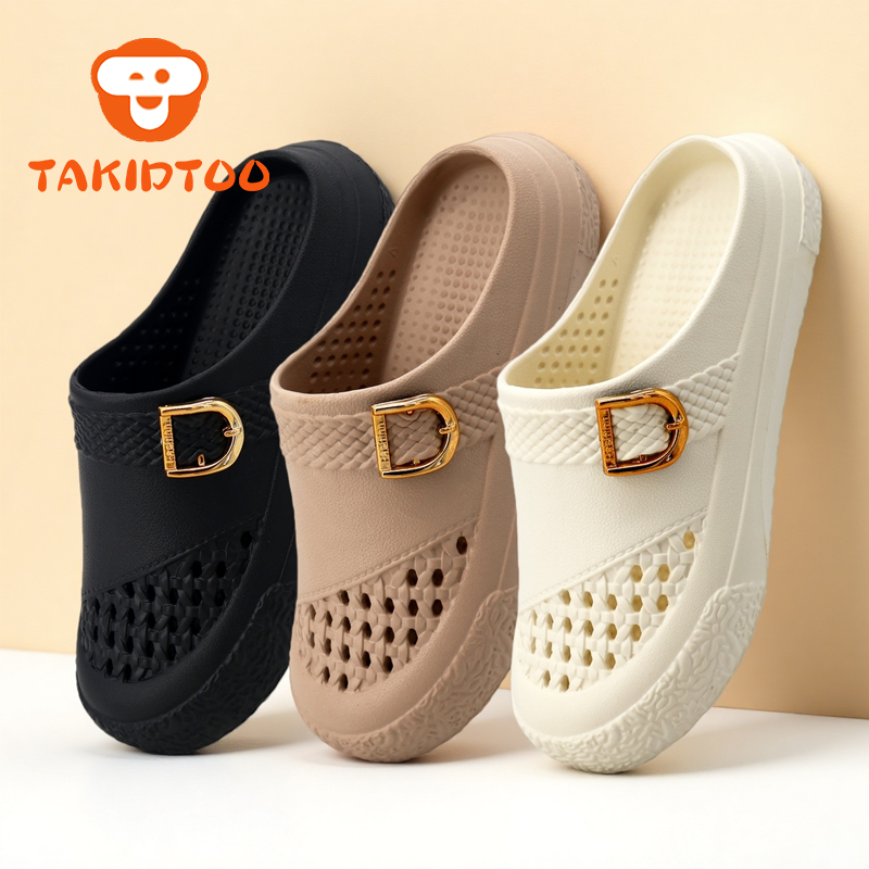 Takidtoo Latest Women's Slop Sandals, Premium Elegant Model Harga  39,999 rupiah*Gratis Ongkir