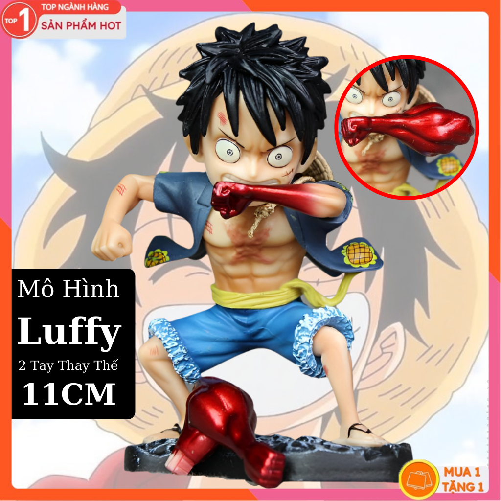 Estátua Monkey D. Luffy: One Piece Haki do Armamento 15cm Post