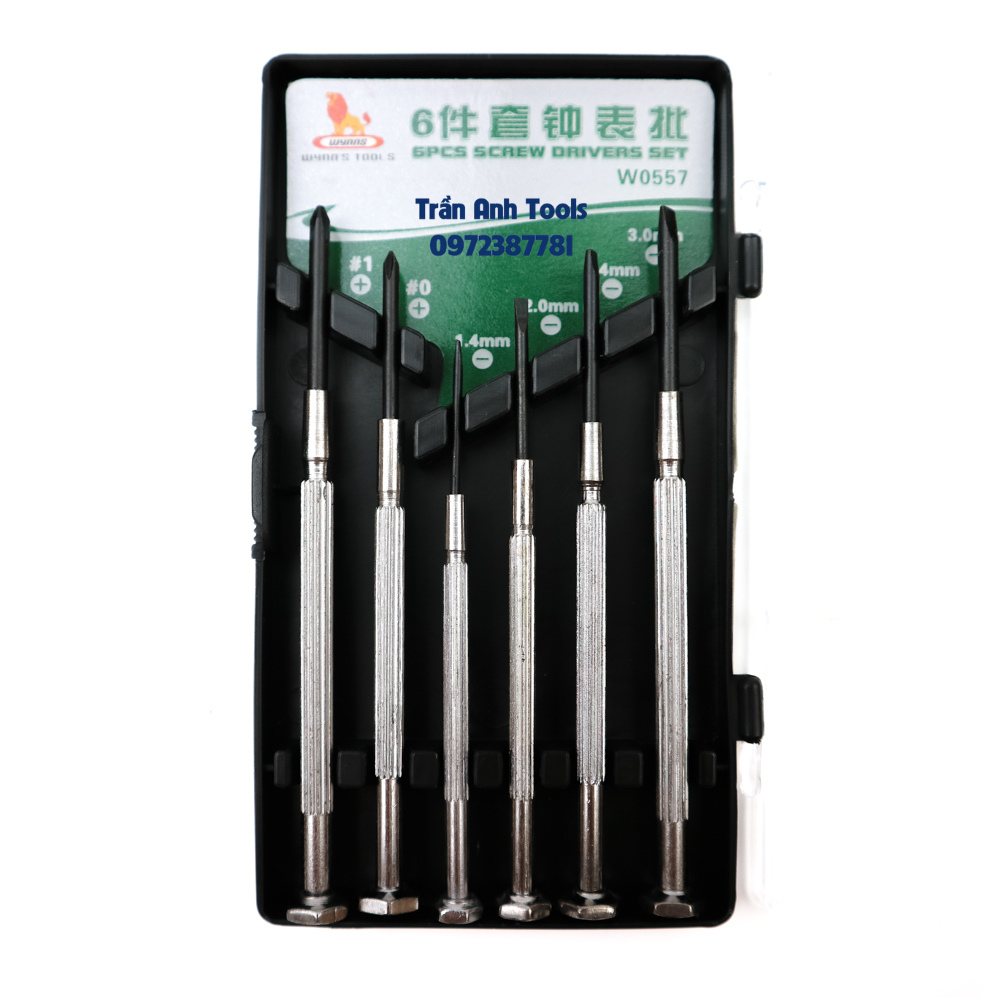 Bộ tô vít wynn's, tuốc nơ vít 6 chiếc tô vít sửa điện thoại, mở laptop, mắt kính, đồng hồ