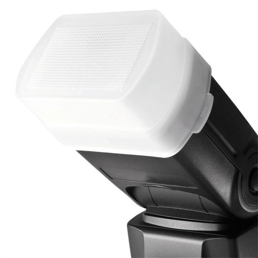 Xin3706 phụ kiện máy ảnh dành cho godox v860ii v850ii cho jy-680a viltrox cho yn-560 yongnuo dành cho speedlite 580ex ii bộ khuếch tán đèn flash nảy khuếch tán đèn flash máy ảnh diffuser hộp tản sáng đèn flash