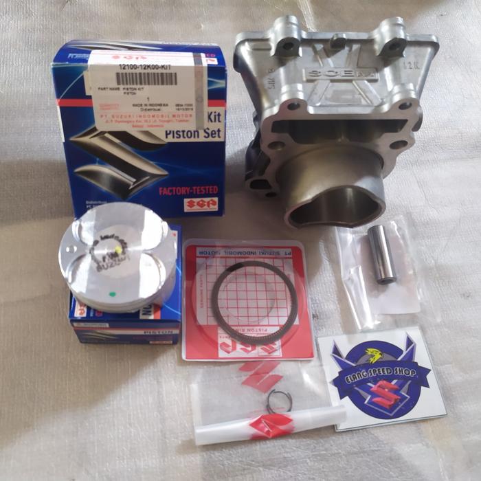 JIKA ADA YANG KURANG JELAS SILAHKAN TANYAKAN YA KAK BLOCK CILYNDER ATAU BLOCK SEHER GSX 150 / BANDIT 150 DAN SATRIA INJEKSI 150 KELENGKAPAN SESUAI FOTO ( BLOCK+ PISTON+ RING+ klip+pen) #block #seher #cilinder #gsx #fufi #bandit #asli #sgp SELAMAT BERBE Harga 1,560,000 rupiah*Gratis Ongkir
