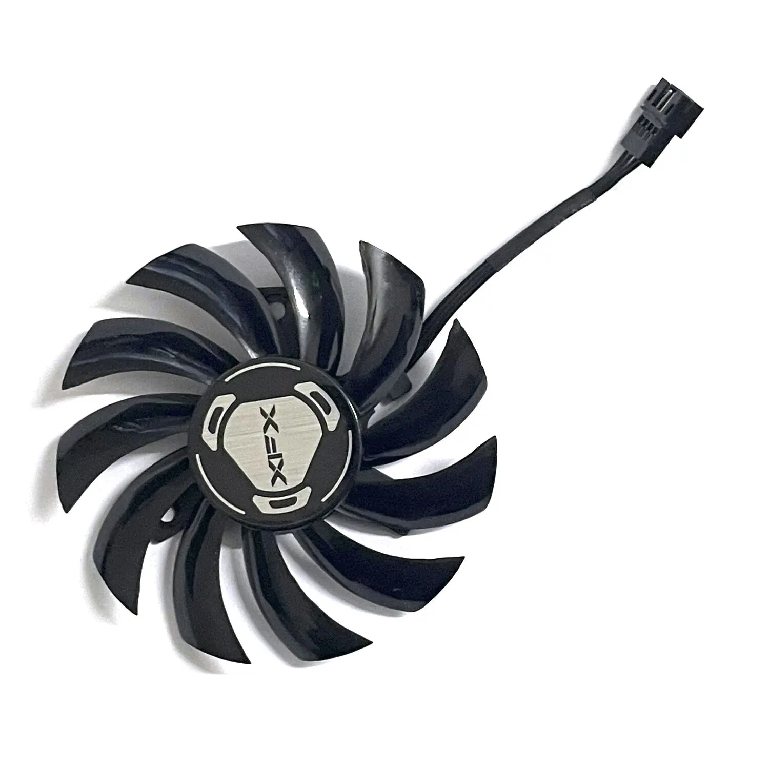 New 3fan 4pin 75mm Xfx Rx 8g Xfx Graphics 590 For Fan Cooling Gpu Fan