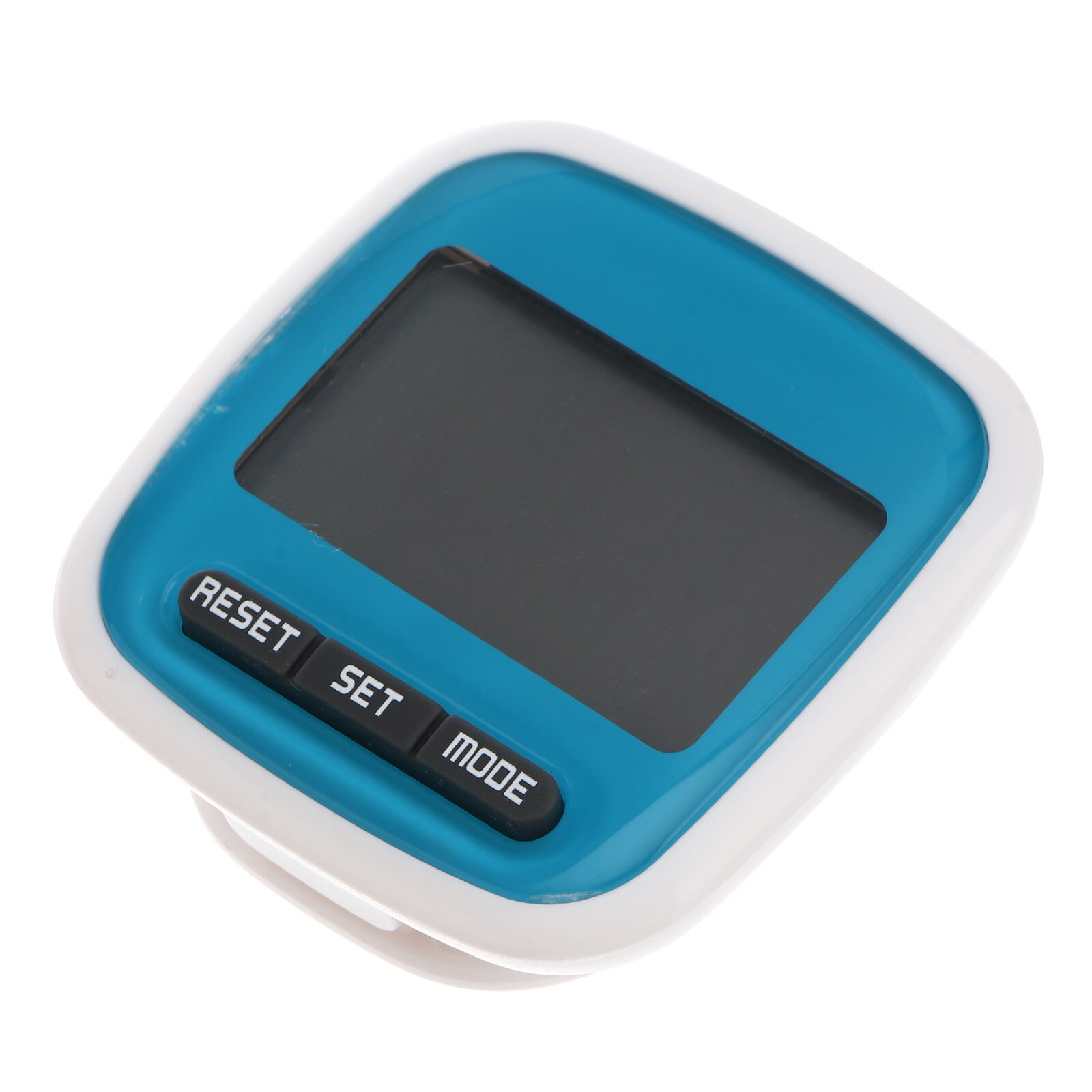 Đa chức năng màn hình LED Túi Pedometer Bộ đếm bước chân (màu xanh)