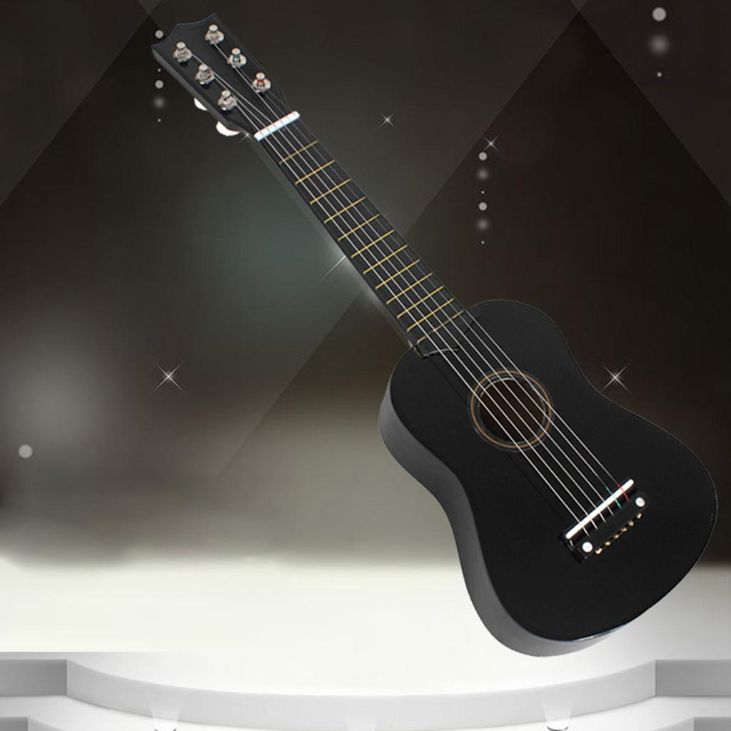 BNMUSIC Finest Solid 1inch Acoustic Guitar Musical Instrument for - 3
