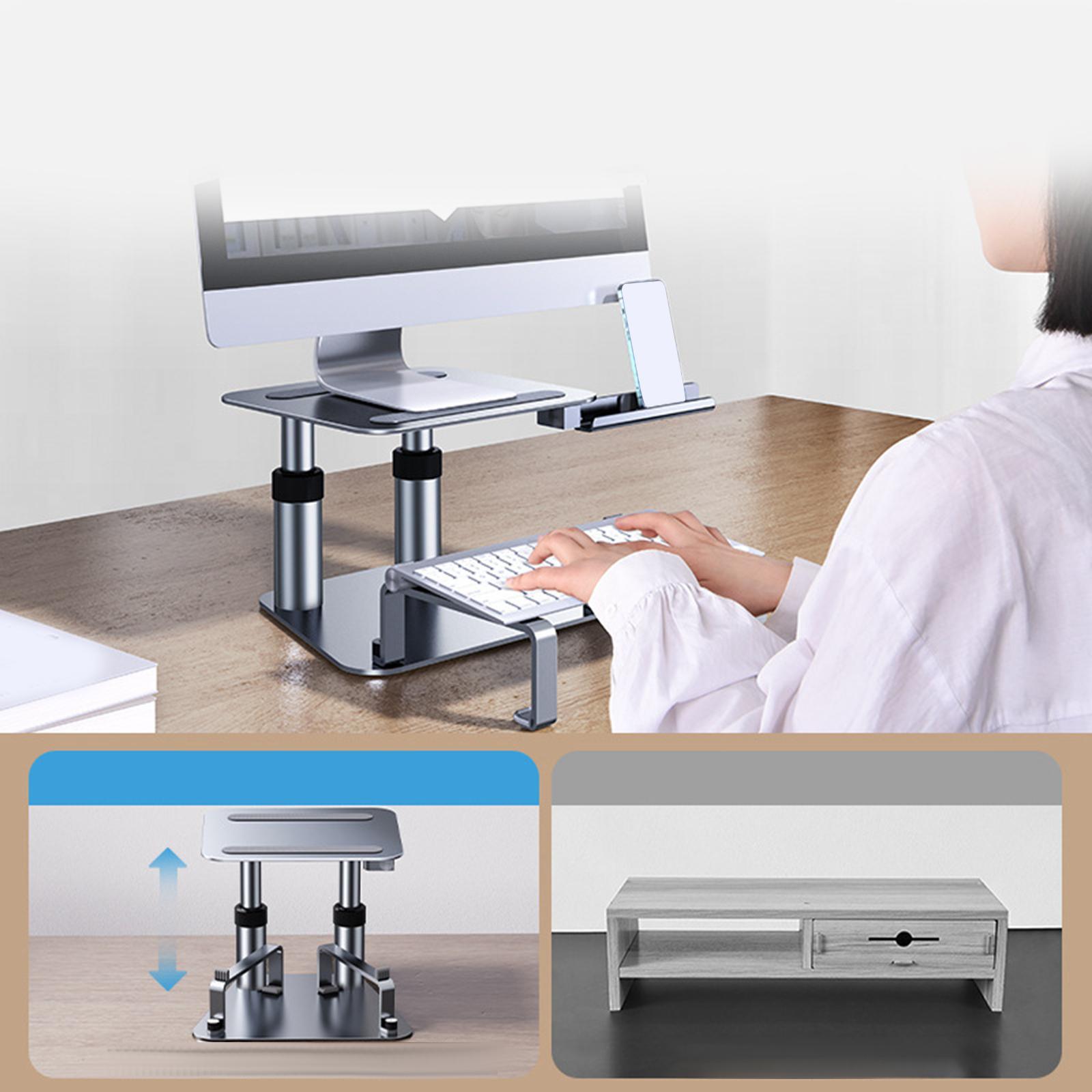 Almencla Laptop Stand for Desk Laptop Riser Laptop Stand