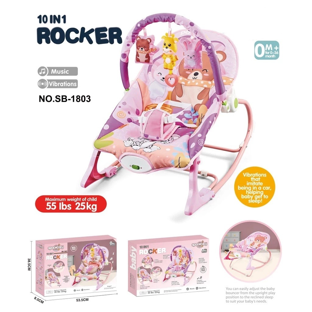 Dulepig Newborn Rocking Bed: Automatic Baby Swing Chair with Lullabies Gentle Motion Soother for Infant Calming & 1st Birthday Gift Idea
