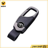 High-quality Car Keychain / Fashion Metal Key Holder Car Accessories Keychain for Toyota Vios Innova Avanza Rush Fortuner Wigo Corolla Universal Outlet Accessories Emblem Universal Outlet Accessories