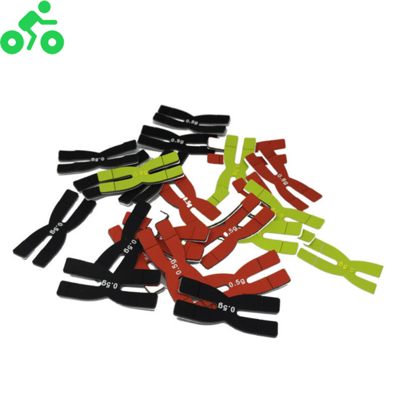Fast Delivery 4pcs 0.5g Badminton Racket Weight H-shape/i-shape Design Racket Head Balance Strips For Weight Balance