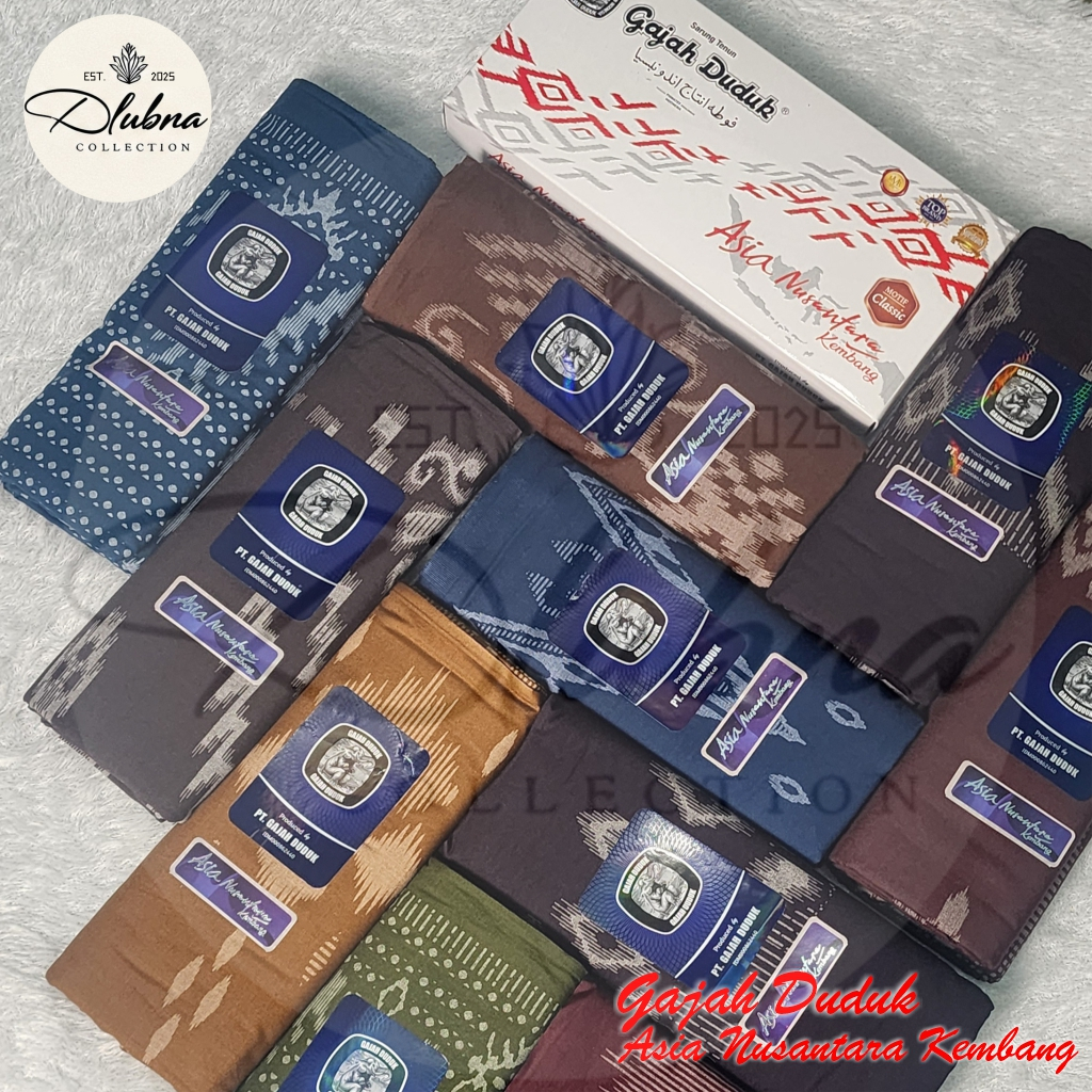 Grosir 10pcs / 20pcs Sarung Gajah Duduk Asia Nusantara Kembang Termurah Harga  545,000 rupiah*Gratis Ongkir