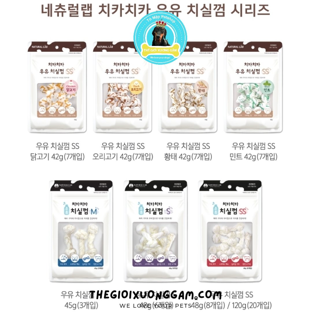 NATURAL LAB XƯƠNG GẶM SẠCH RĂNG HEALTHY GUM GOODAY