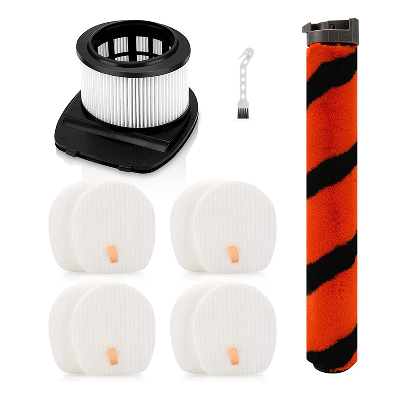 Replacement Parts Roller Brush HEPA Filter Compatible for IZ201UK IZ251UK IC300 Vacuum Cleaner Accessories