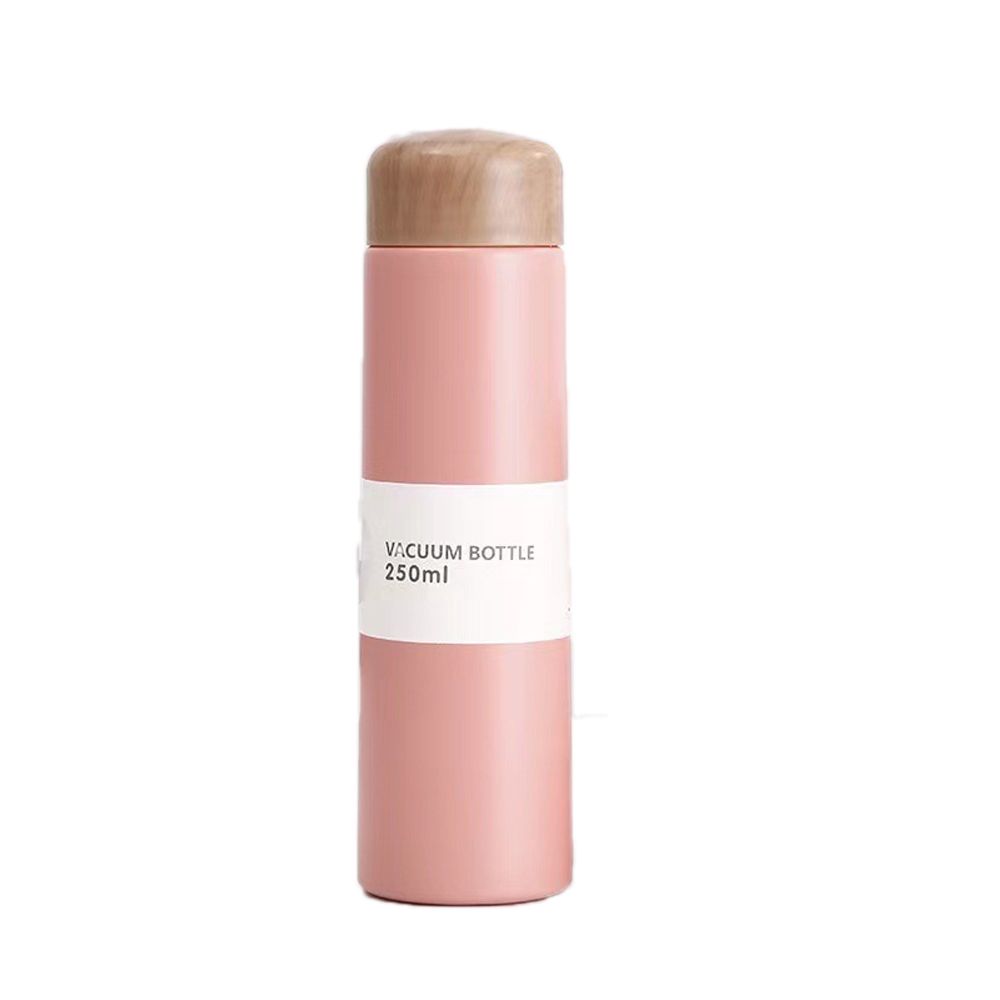 OOF Cà Phê Trà Cốc Drinkware Quà Tặng Mini Nhiệt Cốc Thép không Gỉ Giữ Ấm Nhiệt và Lạnh Gỗ Hạt Ly cách nhiệt Chân không Flask Chai Nước du lịch Thermocup Phích - 3