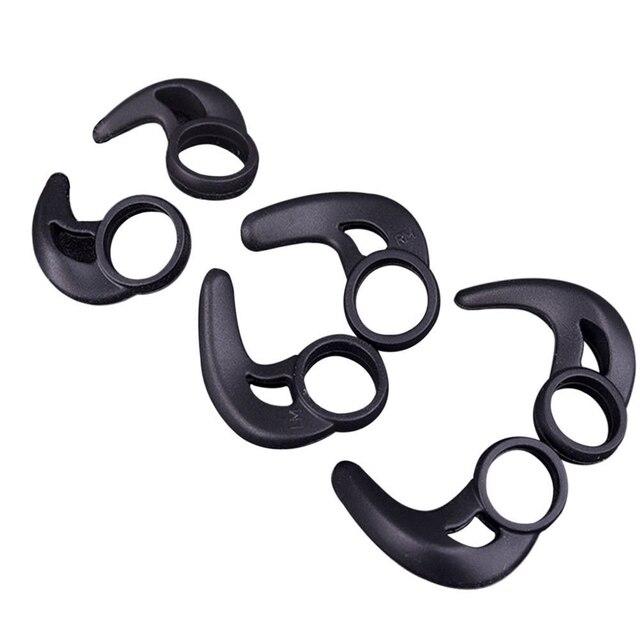 Misodiko Anti-slip Ear Fins Hooks For Jaybird X4 X3 X2 Bluebuds X Beatsx Bluetooth Sports Headphones Silicone Earbuds Tips Wings