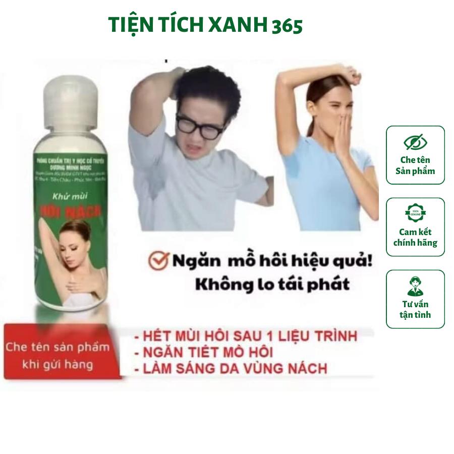 Hôi nách dương minh ngọc - khử sạch mùi hôi, ngăn tiết mồ hôi, làm sáng vùng nách hiệu quả lọ 50g