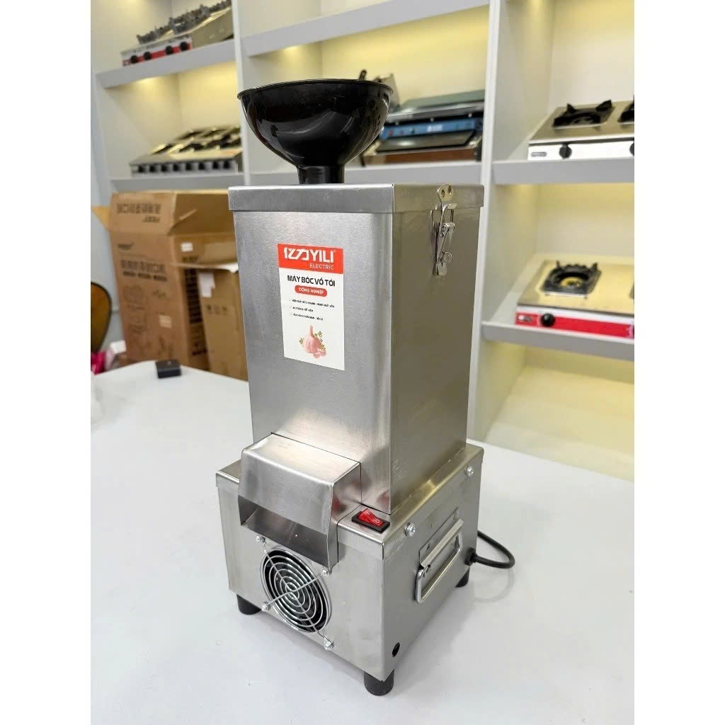 (TP. HCM), Máy lột vỏ tỏi tự động, máy bóc vỏ tỏi, vỏ hành, máy lột vỏ tỏi công nghiệp, ship hoả tốc