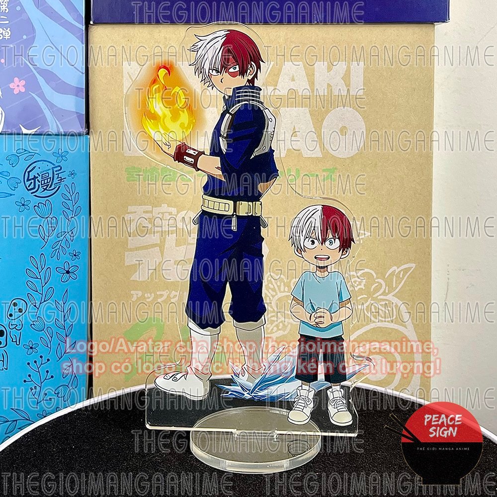 Standee MY HERO ACADEMIA ver PHIÊN BẢN mô hình Học Viện Anh Hùng acrylic anime mica chibi