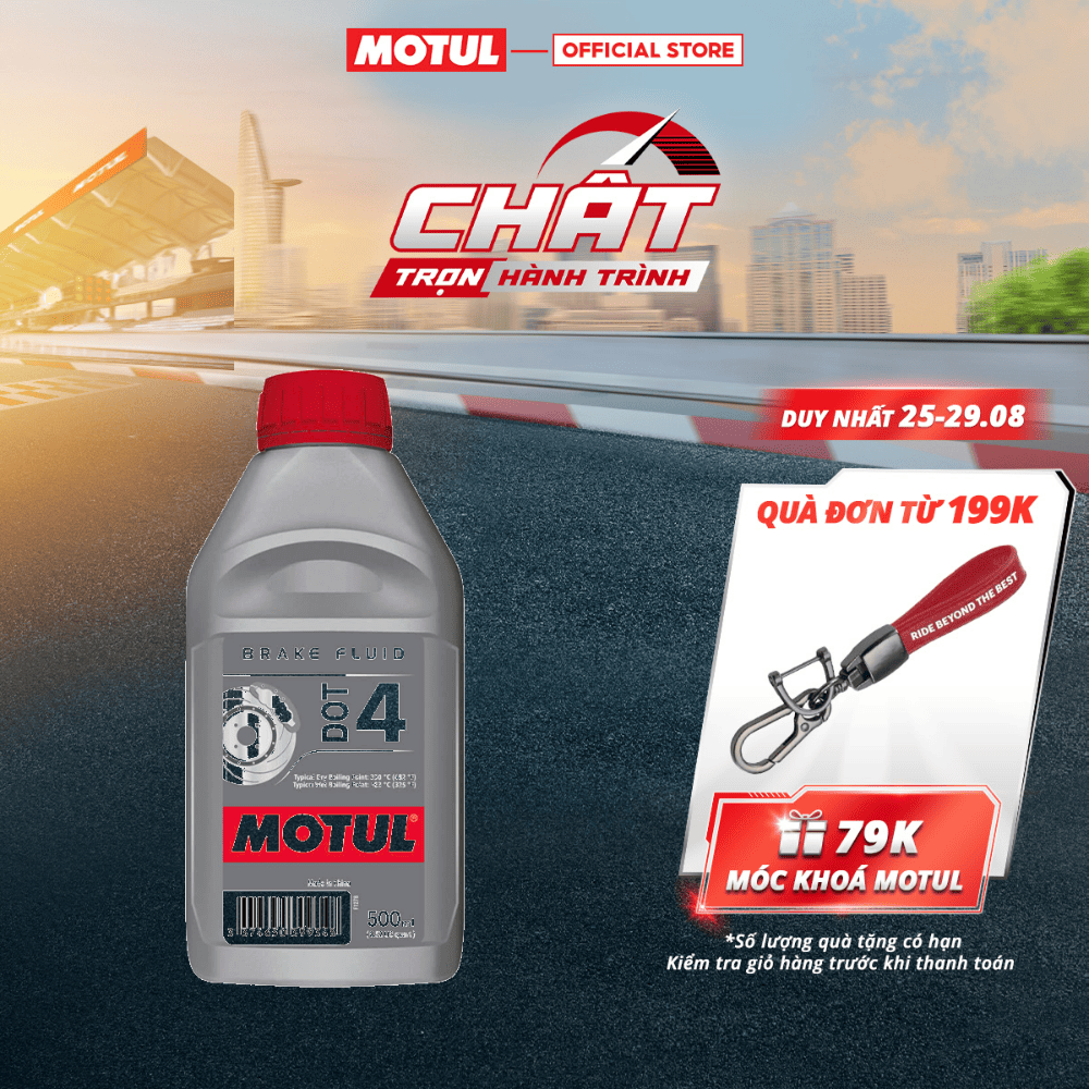 Dầu thắng / phanh MOTUL BRAKE FLUID DOT 4 0.5L