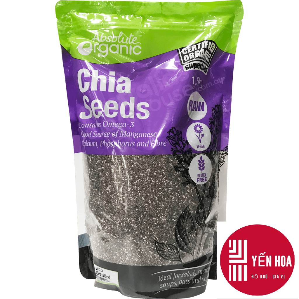 100g hạt chia đặc biệt chia seeds - chiết lẻ date 2026