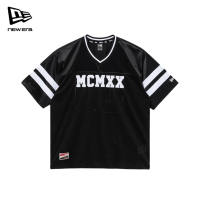 New Era Retro Sports Mesh Top Black Short Sleeve T-Shirt