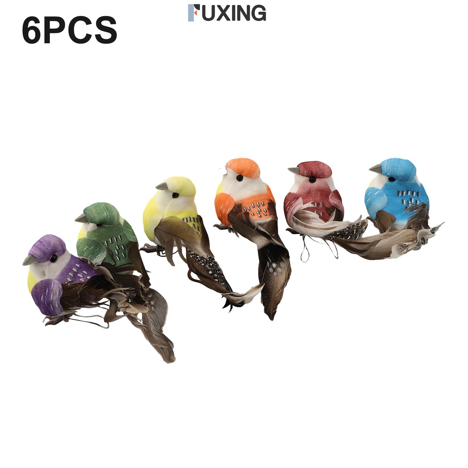 FUXING Perched Artificial bird Woodland Simulation Miniature Display Ornament ราคา 138 บาท*ส่งฟรี