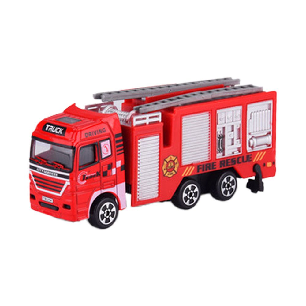EODKUS Quà tặng cho Bé Trai Thống Quà Tặng Toy Phương Tiện Đi Lại Giáo Dục Xe Xe Thiết Lập Xe Chơi Đồ Chơi Động cơ Xe Đồ Chơi Firetruck Xe Juguetes Lính cứu hỏa Xe Đồ Chơi - 2