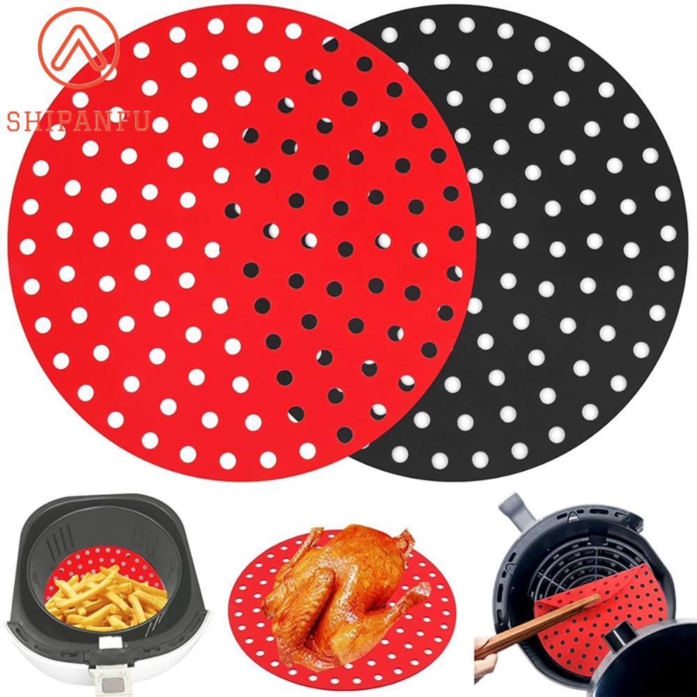 Shipanfu silicon nhà bếp không dính vòng dụng cụ làm bánh tấm nước dầu Thảm nồi chiên ít dầu lót
