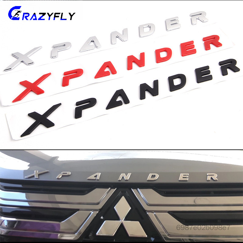 3D ABS XPANDER Hood Emblem Badge - Front Car Sticker for Mitsubishi Xpander ราคา 179 บาท*ส่งฟรี