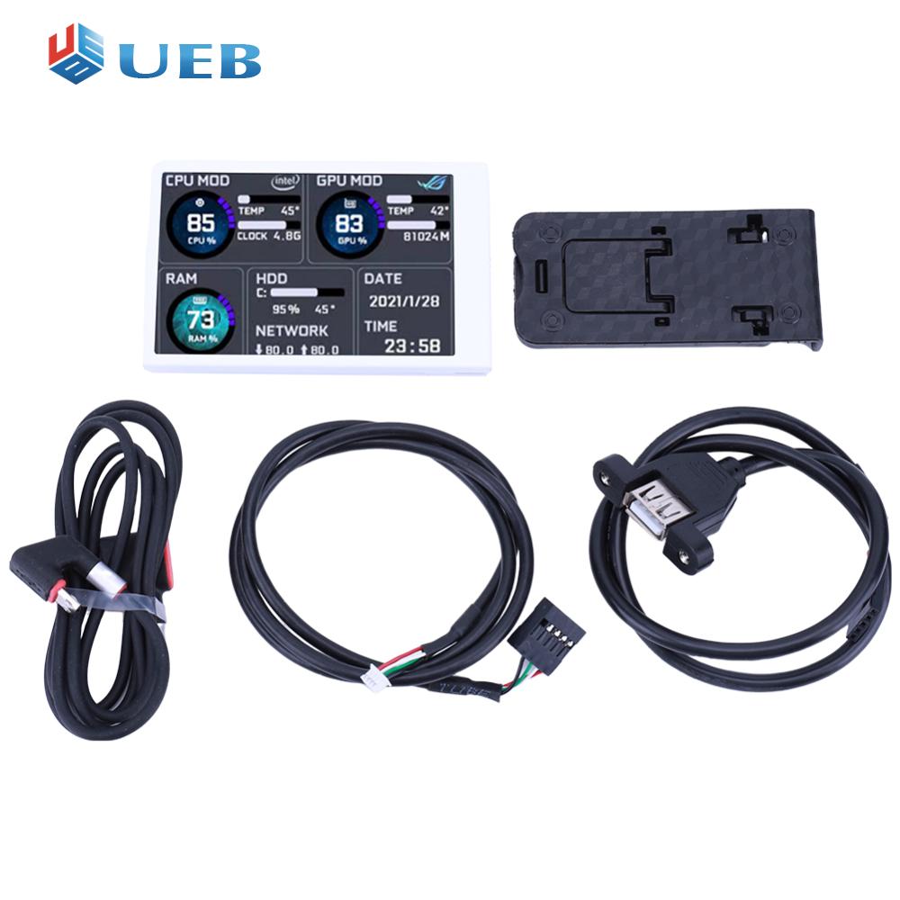 3.5in Type-C Sub Screen PC Temperature Display Computer Temperature Display Sub Screen Suitable for Freely AIDA64 Giá 703,000 Đồng*Miễn phí vận chuyển