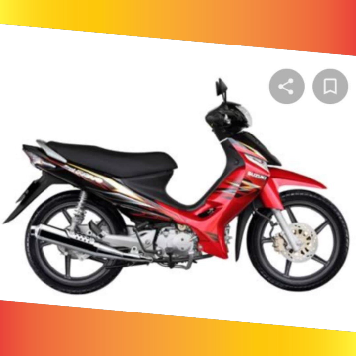 Tem rời Revo Smash 110 Suzuki chế cover tương đối