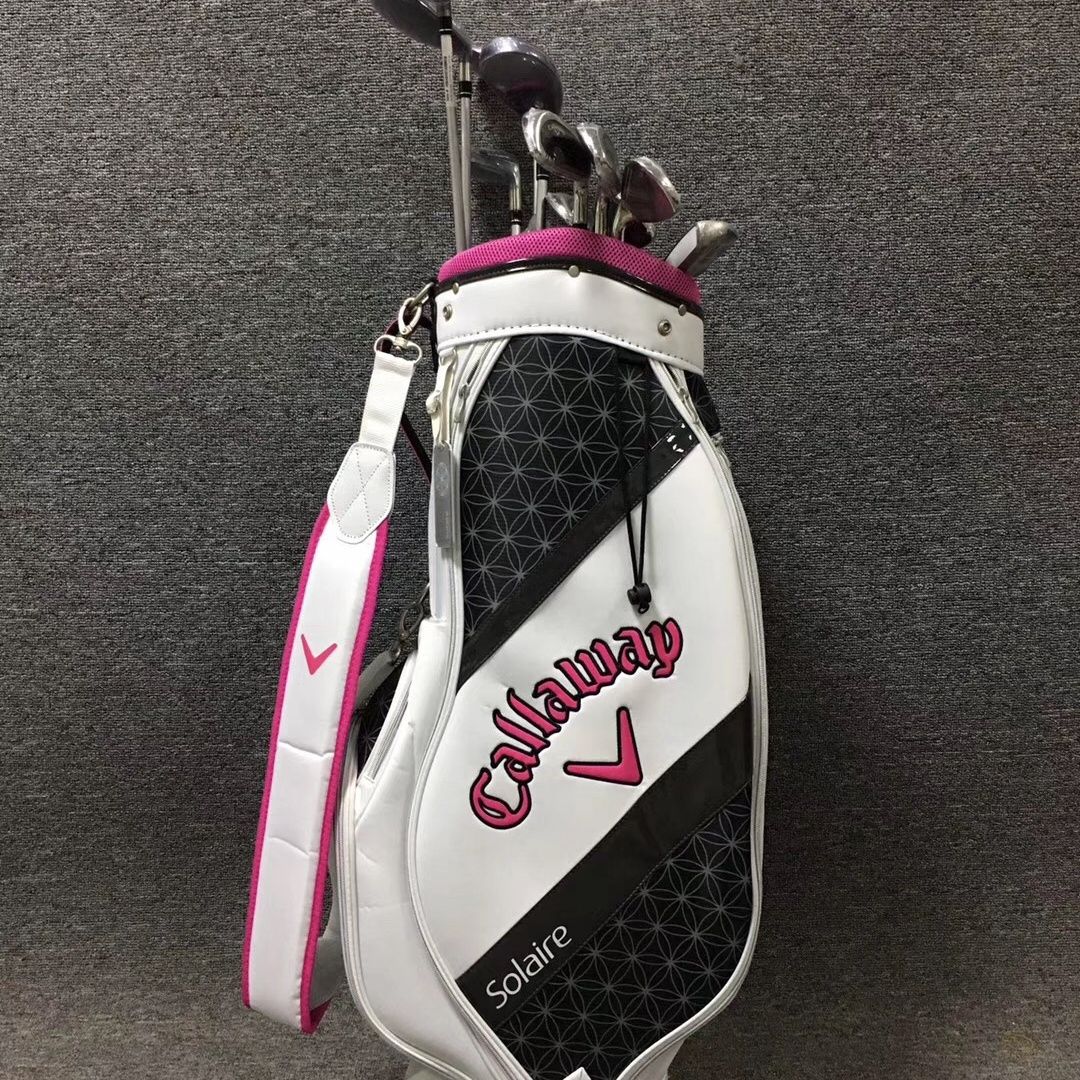Callaway Solaire New Golf Club Set for Women Driver+3FW+5FW+Hybrid+Putter+Irons Golf Club Set Complete Set with Bag for Beginner · v19