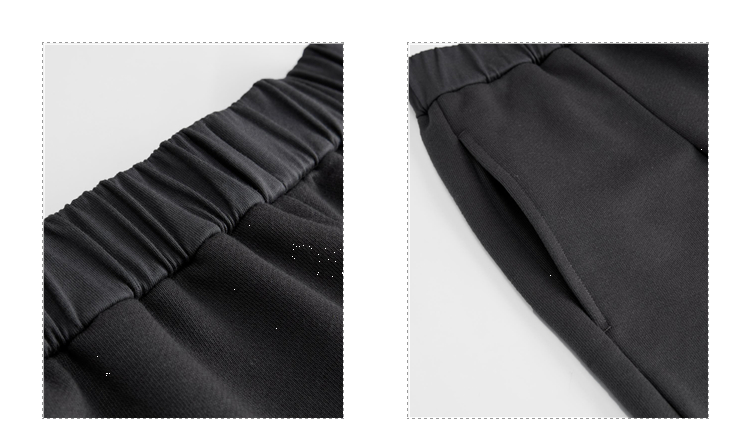 Giordano Women Elastic waist ankle length cocoon sweat pants Free Shipping 18425902
