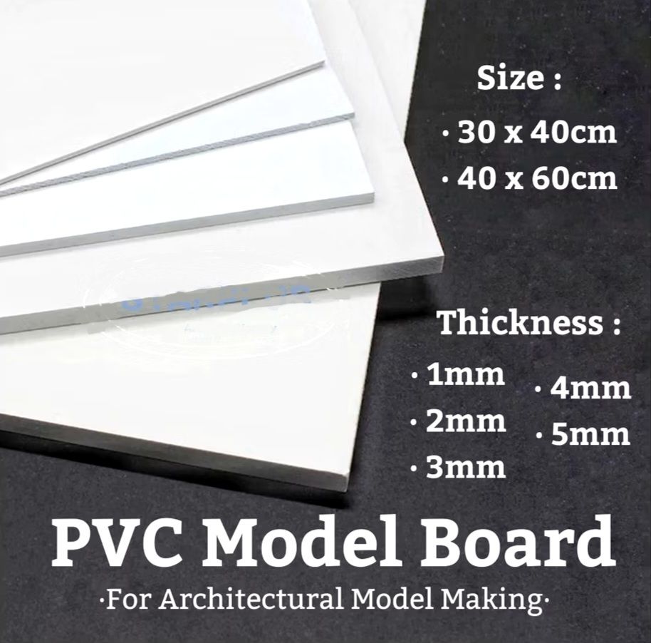 PVC Model Board Modeling Papan