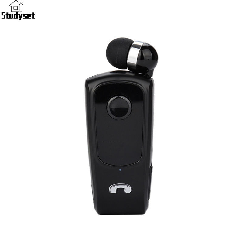 Studyset IN stock F920 Wireless Sports Earphone Bluetooth-compatible Incoming Vibration Voice Report Number Clip-on Type Headset