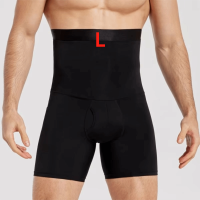 【COD&Fast Delivery】 High Waist Tummy Control Shorts Compression Abdomen Reducer Body Shaper Belly Slimming Slimming Shapewear Men
