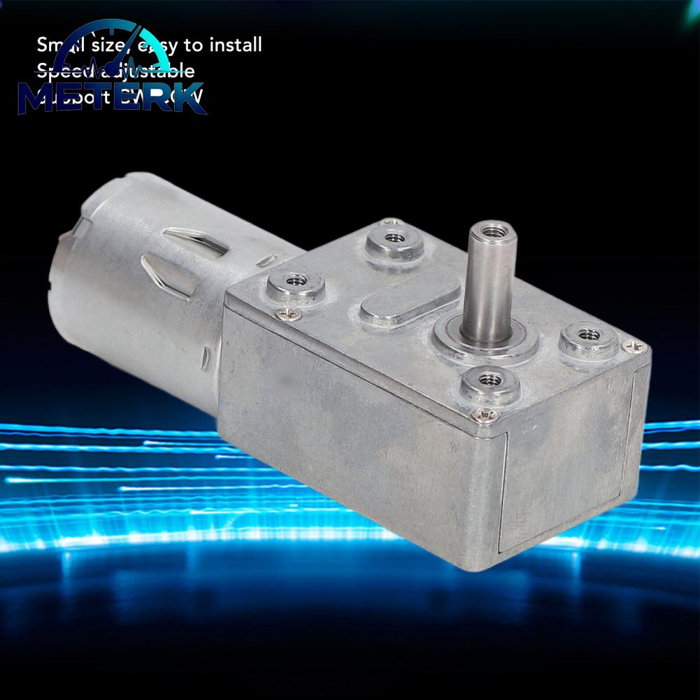 Meterk Geared Motor 24V Gear Motor Adjustable Speed Self Locking for Equipment Giá 601,000 Đồng*Miễn phí vận chuyển