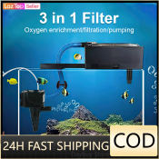 Hang-On Aquarium Filter with Deodorization and Activated Carbon 