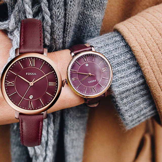 Shop Fossil Wine Watch online | Lazada 