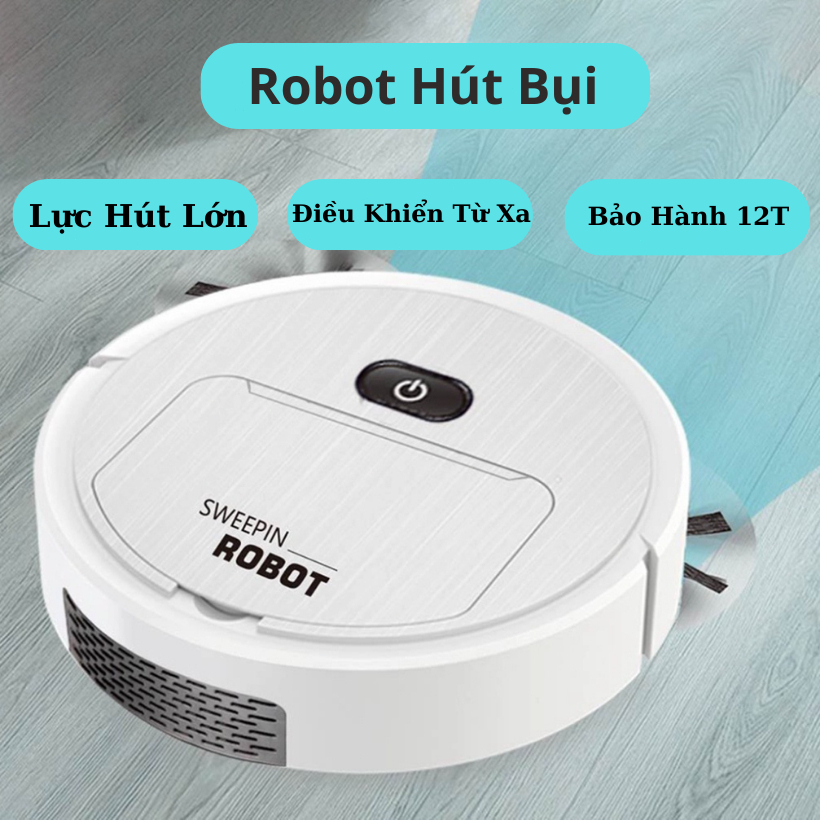 Máy Hút Bụi Ga Giường Nanome và Robot quét nhà hút bụi lau nhà thông minh No K235