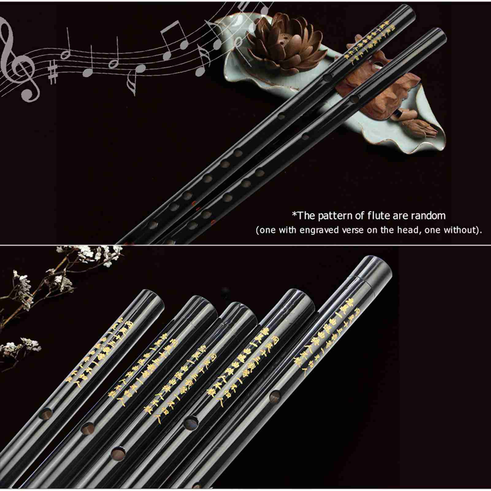 ERYUE Musical Flute C Key Dizi Bamboo Flute Chinese Traditional Musical Instrument with Carrying Bag for Beginners Music Lovers Giá  117,000 Đồng*Miễn phí vận chuyển