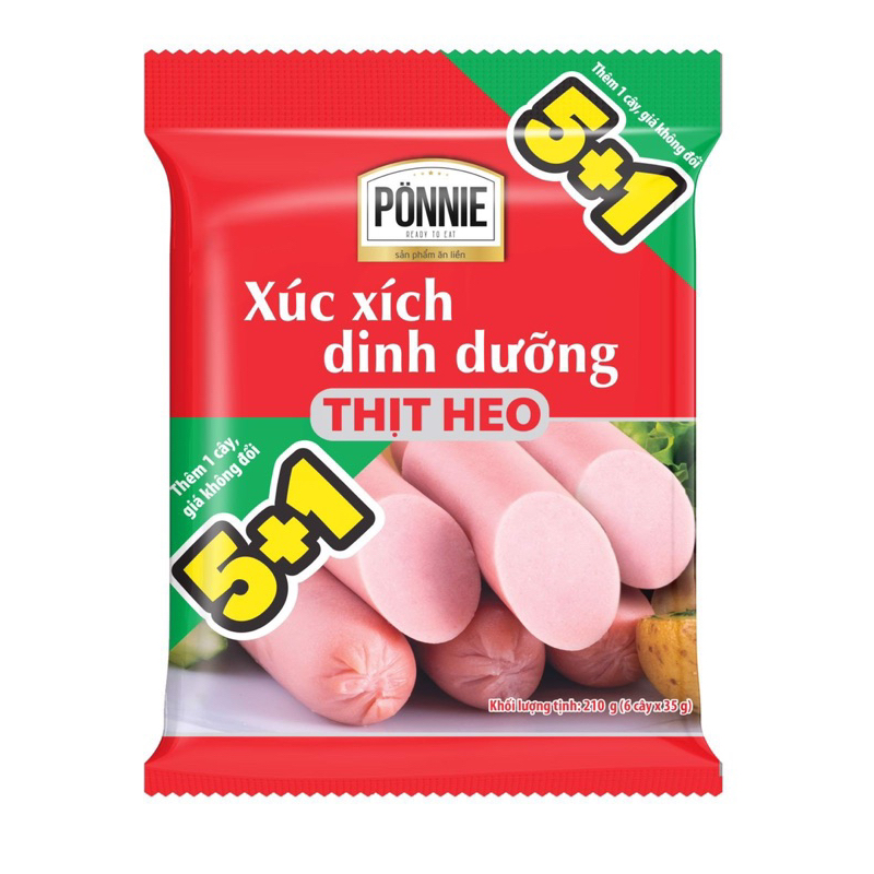 Xúc Xích Dinh Dưỡng PONNIE