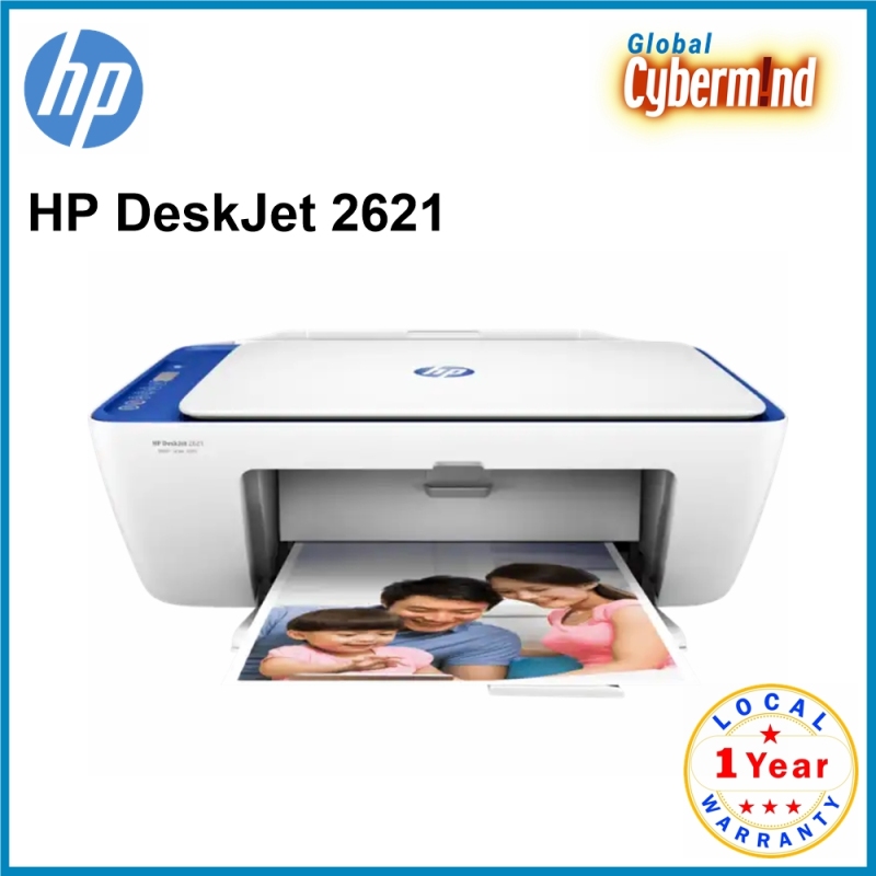 HP DeskJet 2621 All-in-One Printer [Y5H68A] (Brought to you by Global Cybermind) Singapore