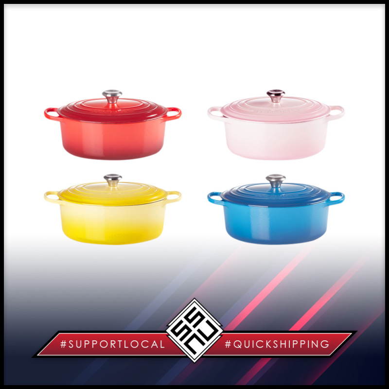 SSNUP211 - Le Creuset - Enamelled Cast Iron Oval Casserole Dutch Oven Singapore