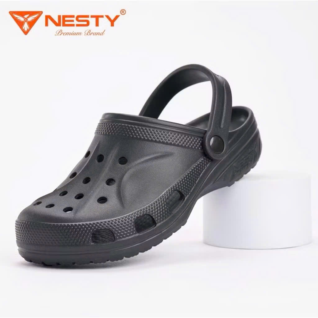 [Tặng 10 Charm 3D] Dép Sục Nguyên Khối Siêu Nhẹ 4cm Full Size Gia Đình Mã NE50 - 3