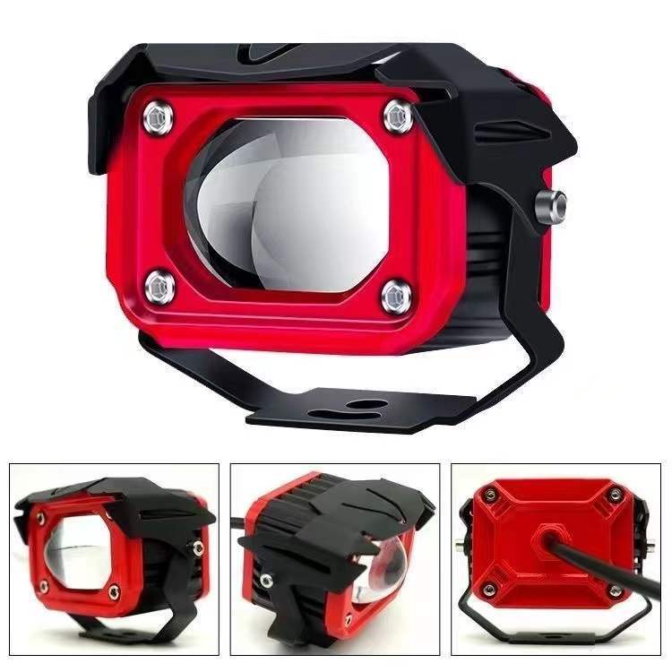 Retrofitting dual color laser fog diamond cannon, off-road lights, general car LED work lights
