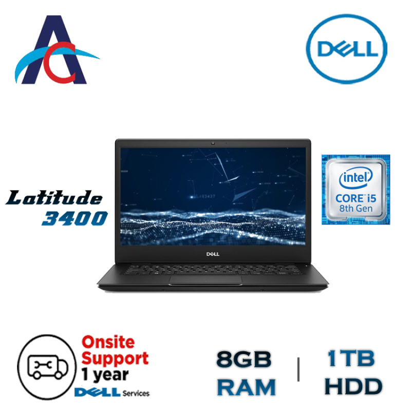 DELL LATITUDE 3400 LAPTOP (Intel Core i5 | 8th Generation)