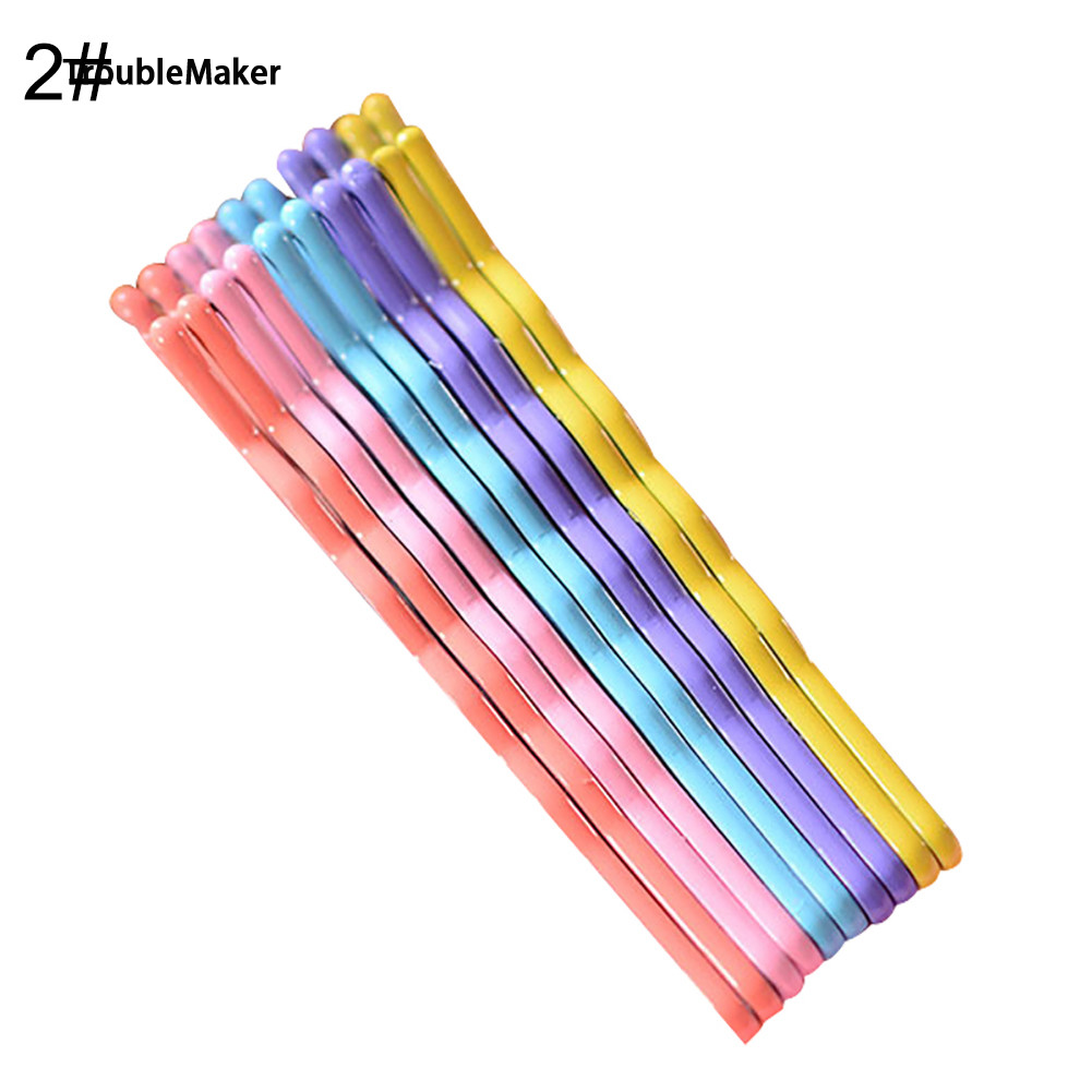 [Ts] 10 Rainbow Girls Magnoloran Bo Bobby Foot Hair Clips Hair Clips ราคา 10 บาท*ส่งฟรี