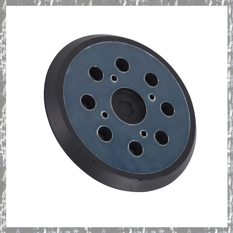 (TEBM) 5 inch 8 Holes 125mm Hook Loop Sanding Backing Pad for Orbital Sander Disk Discs Backup Stick on Pad